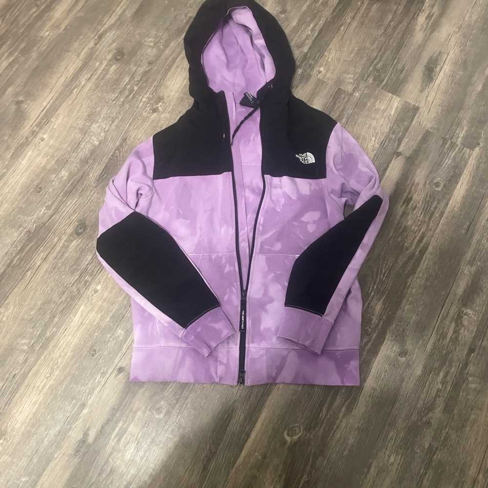 The North Face Black and Purple Jacket